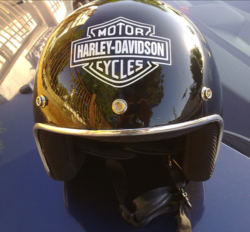 Casco harley frontal